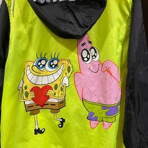 SpongeBob Nickelodeon Members Only Collab windbreaker-Men’s Medium